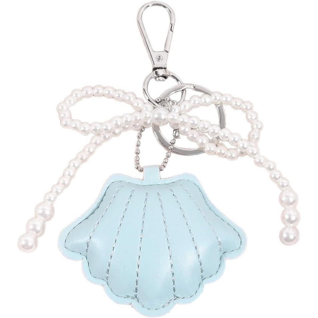 Adorável Arco Chaveiro Bonito Pérola Concha Praia Saco Encantos Bolsa Para Bolsas De Viagem De Verão Mulher