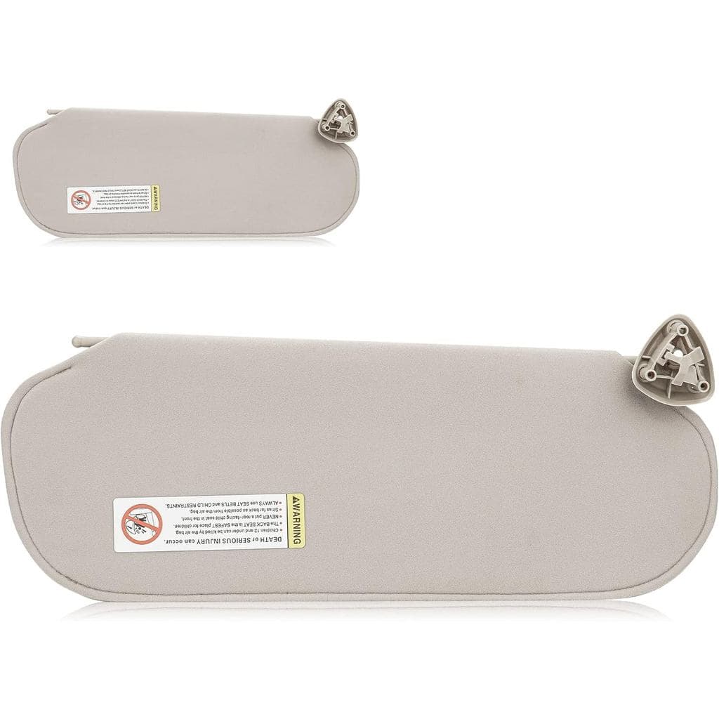 Para-sol do lado direito do passageiro sem luz para Chevrolet Express GMC Savana 1500 2500 3500 4500 1999-2019, peça de 