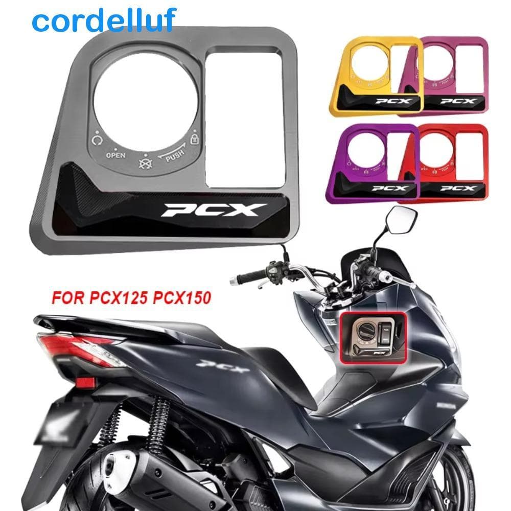 Tampa Do Interruptor De Ignição CORDELLUF , Colorida Da Fechadura Chave Em Liga De Alumínio , Durável