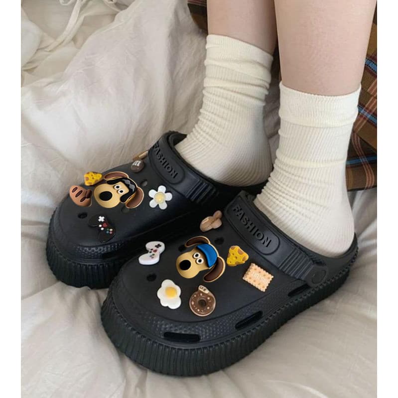 Sapatos Chinelo Babuche Sandália Antiderrapante Scaleno Super Leve Em Eva Com Acessórios