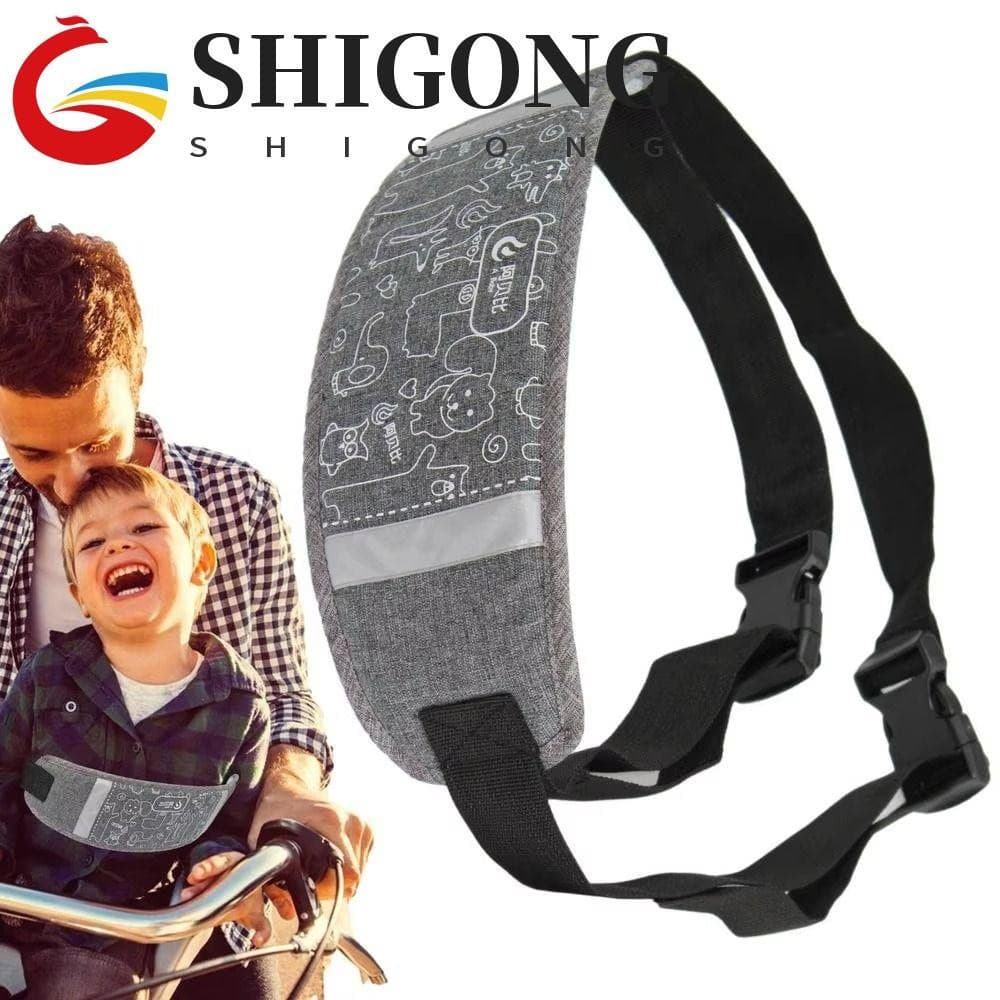 SHIGONG Cinto De Segurança Infantil Para Motocicleta , Arnês Reflexivo De Pano Crianças , Alça Segura De Peito Anti-Perd
