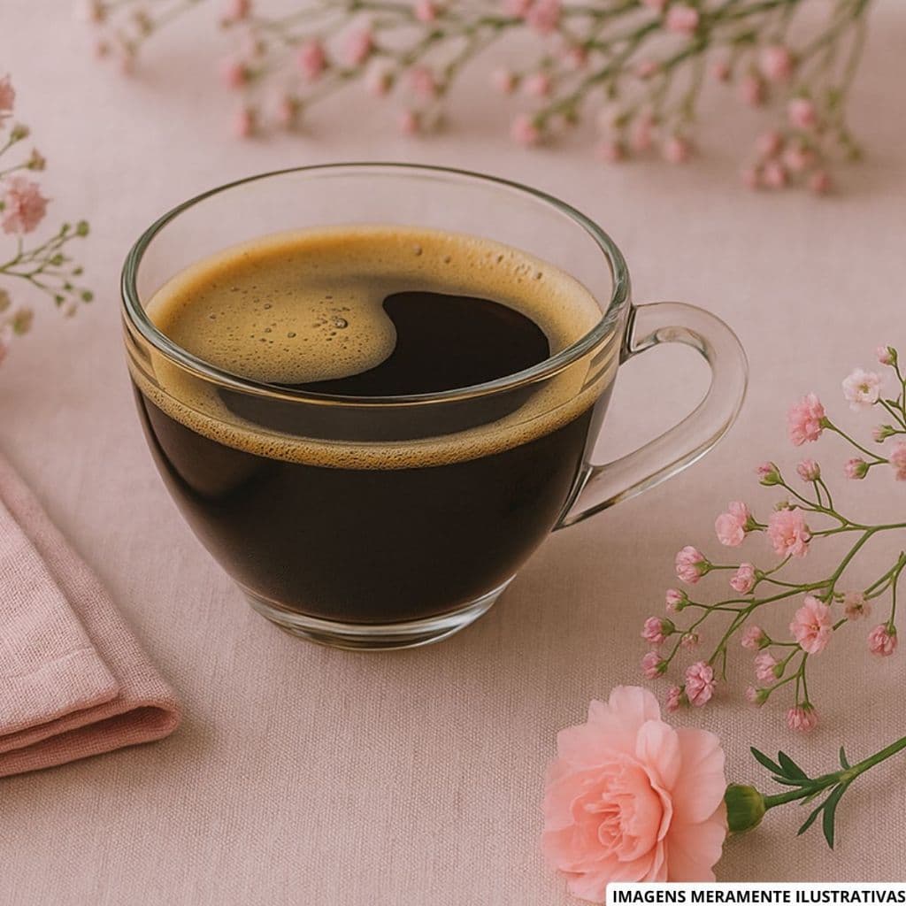 Jogo De Xícaras Em Vidro 250ml Kit Canecas Peças Para Chá Café Louças