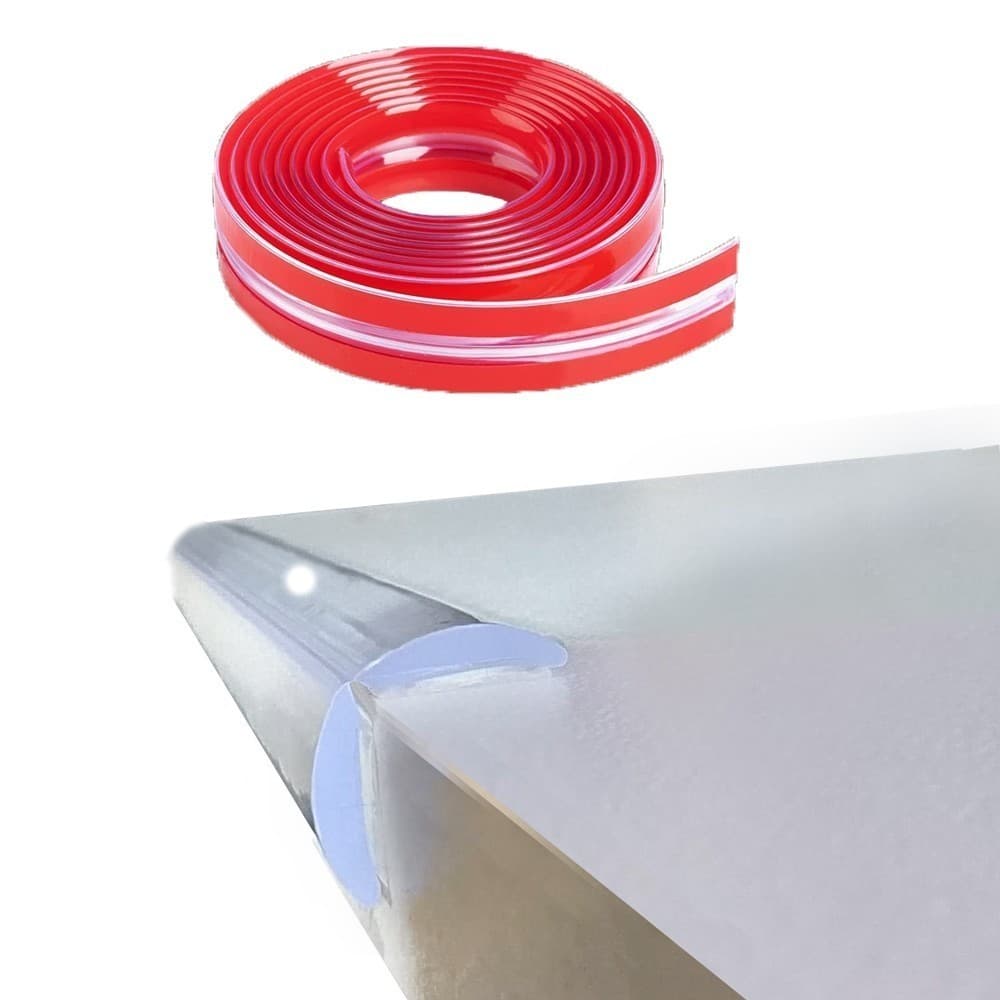 Fita Adesiva Protetor de Quina Borda Silicone Berço Móveis Mesas cantos Quina Anti-impacto