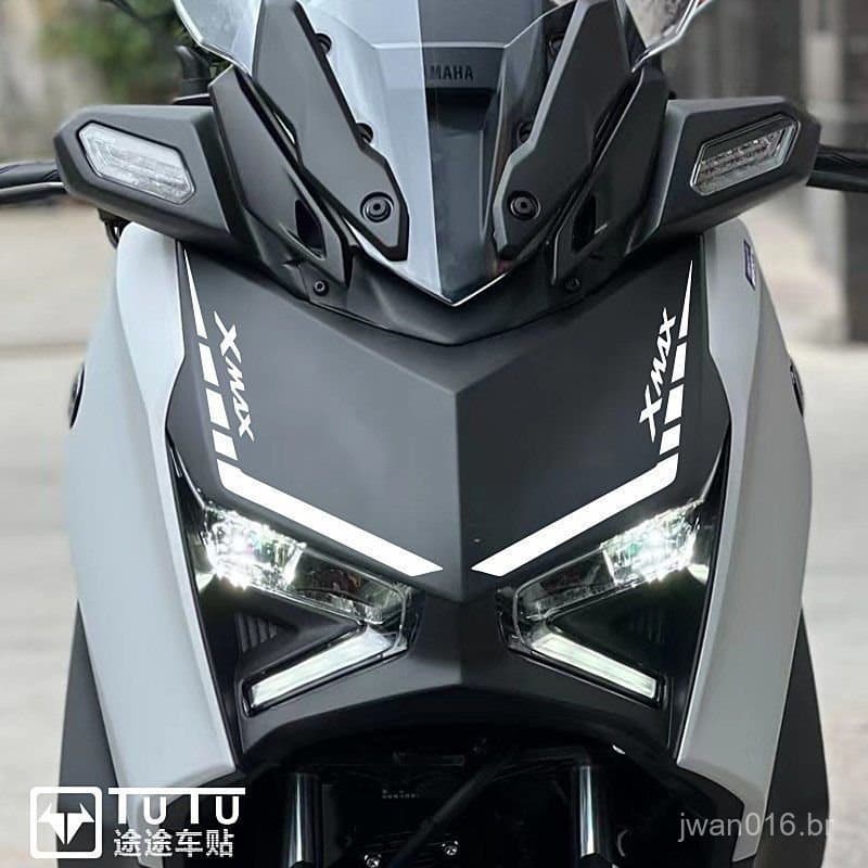 Adesivos adequados para Yamaha XMAX300 2023, adesivos de motocicleta, adesivos refletivos para farol, adesivos impermeáv