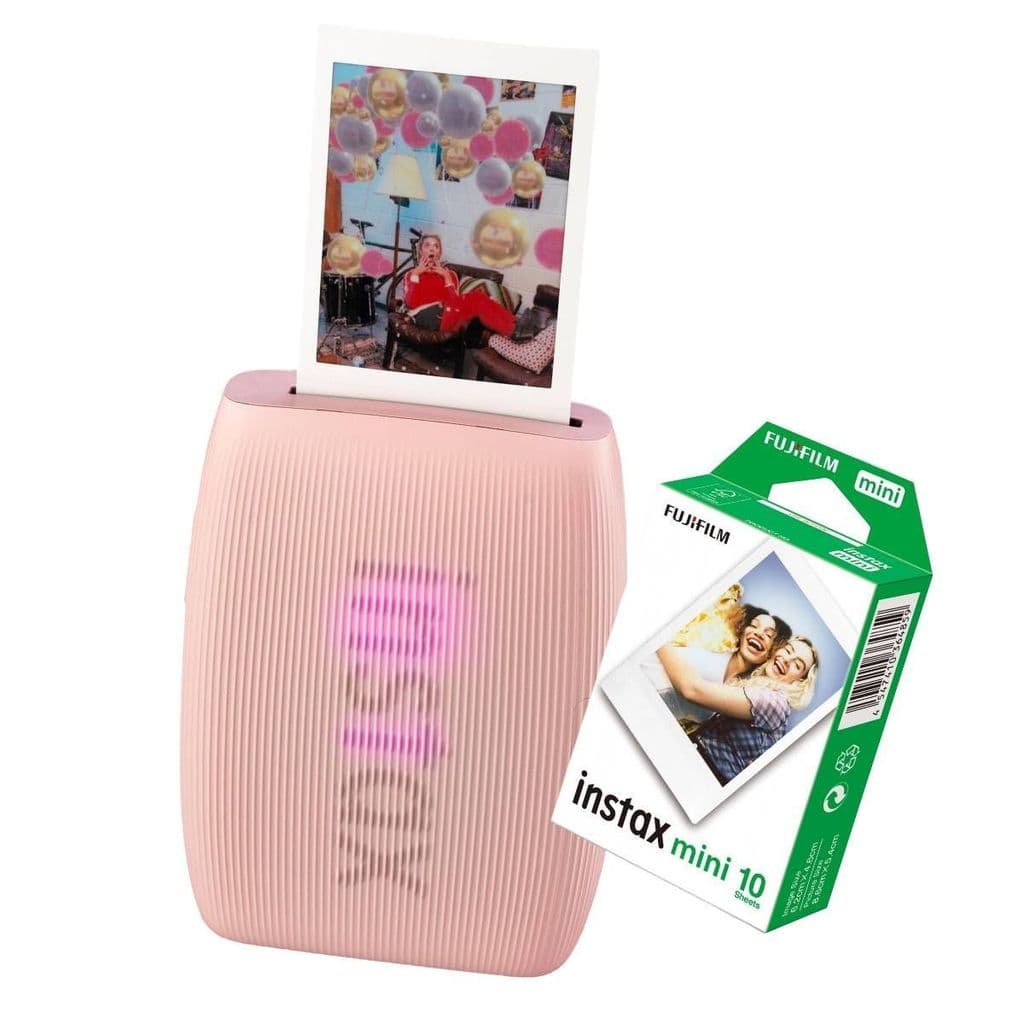 Impressora Bluetooth Instax Mini Link 3 para Celular com Filme 10 fotos