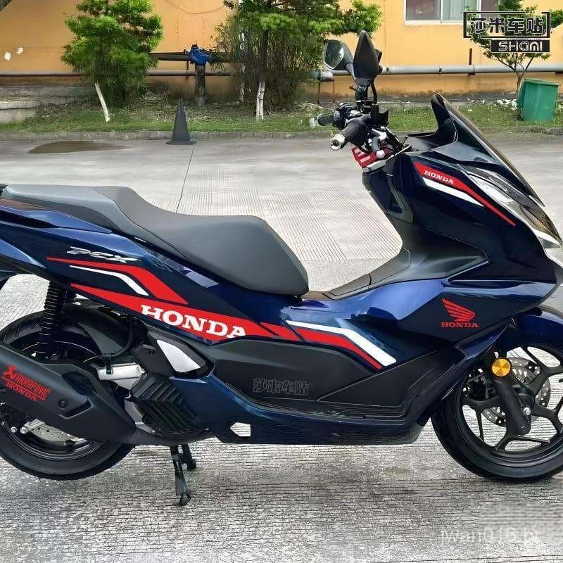 Adequado para Honda PCX160 Adesivos de Decoração Completa Modificados Personalizados Criativos Adesivos à Prova d'Água P