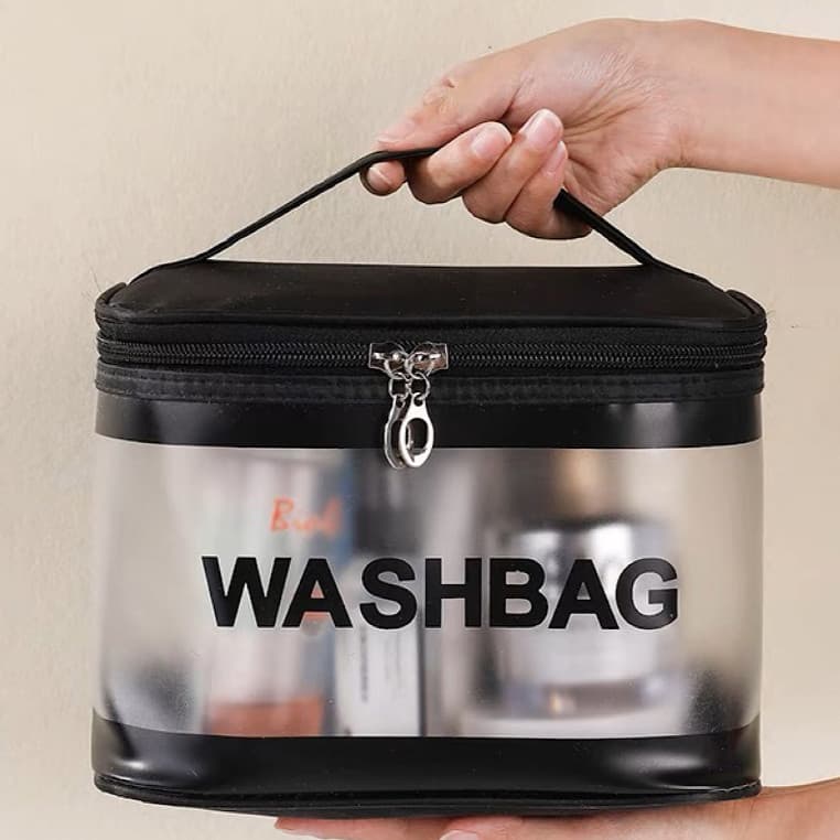 Nécessaire Frasqueira Transparente WashBag