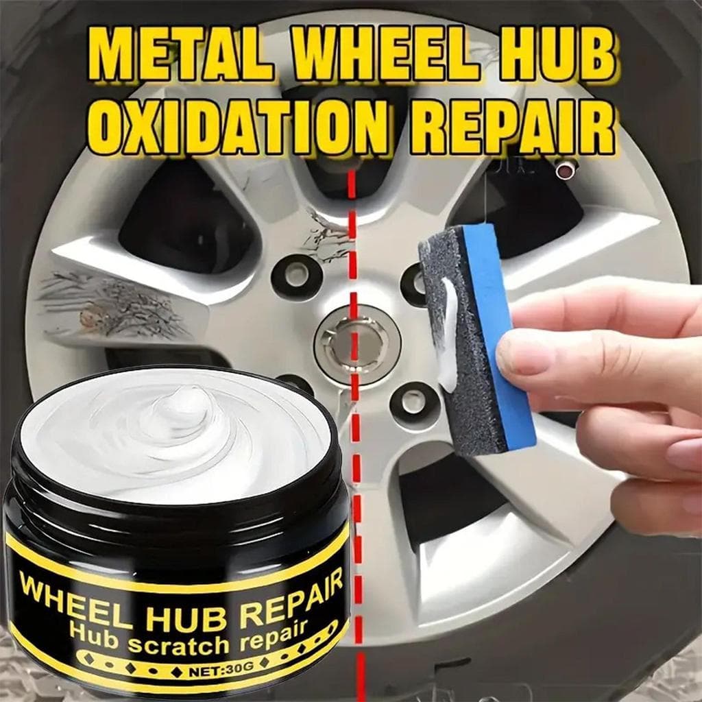 Kit De Reparo De Arranhões De Roda , Cubo , Cera De Metal , Redemoinhos , Polimento Para Cromado , Alumínio , RV , Barco