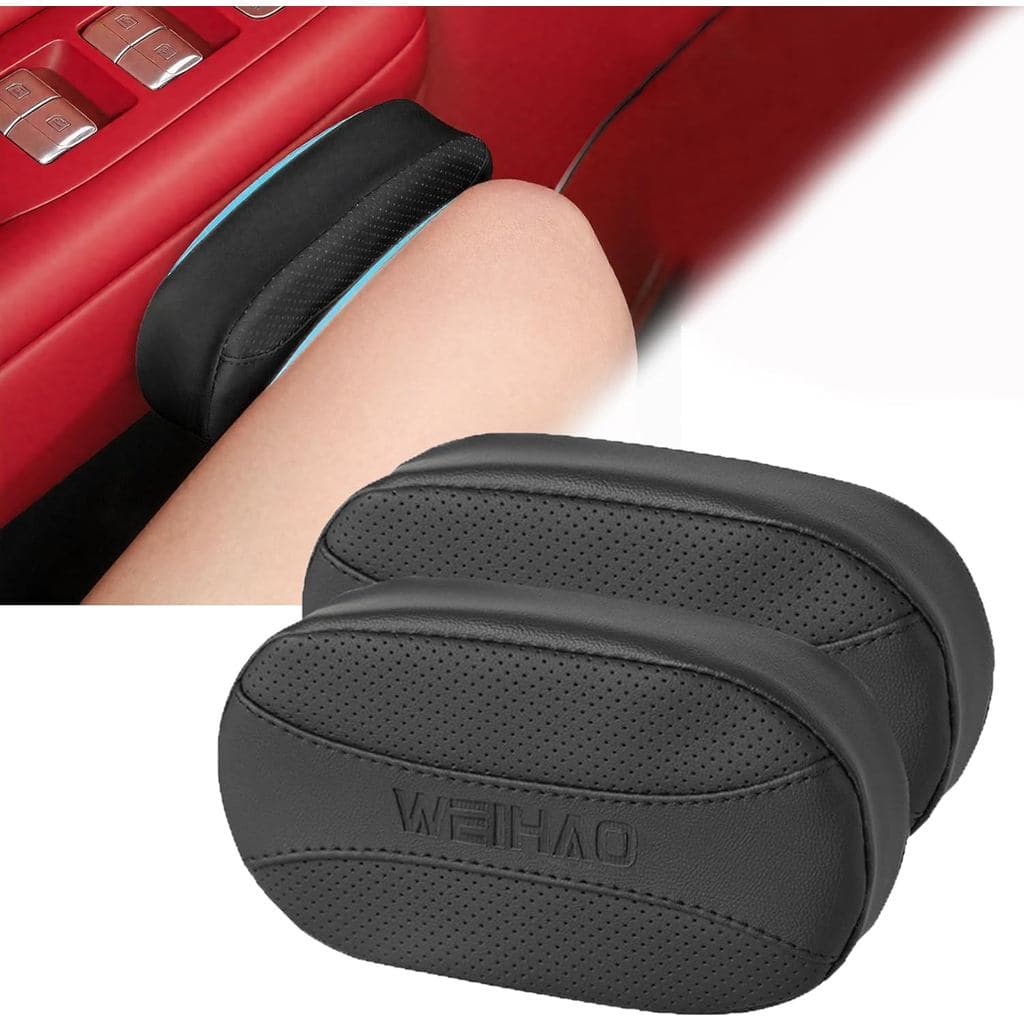 Almofada de apoio para os joelhos no carro, Almofada de apoio para os joelhos na porta do carro, Protetor de apoio para 