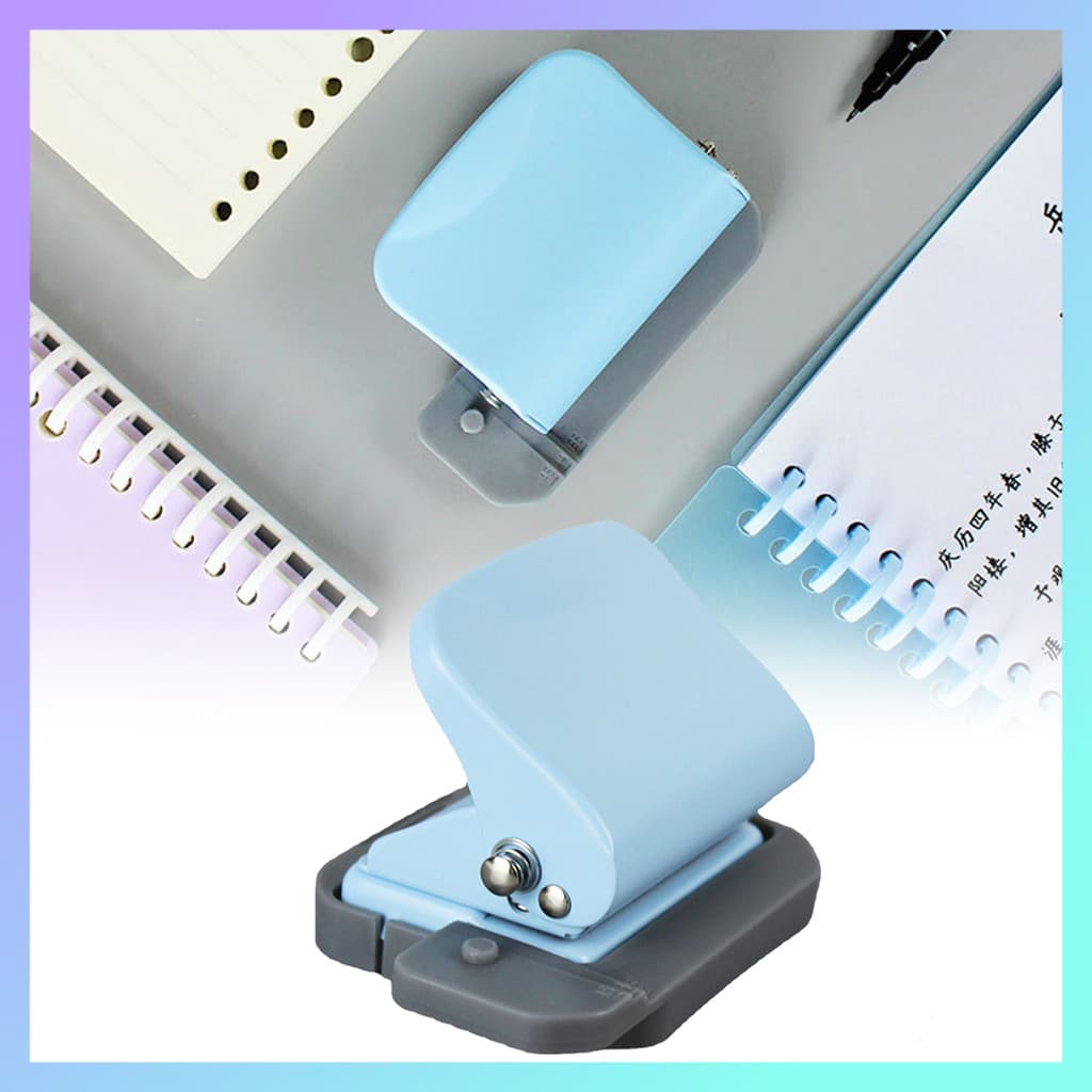 Perfurador de 6 furos, perfurador de cortador de papel de 6 mm de diâmetro, perfurador circular de Metal portátil