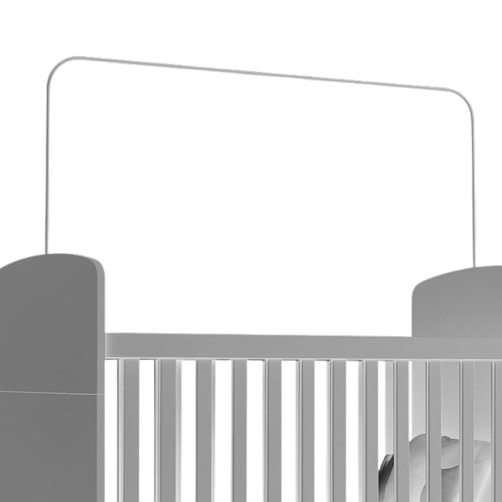 Suporte Haste Varal Para Mosquiteiro 130x35cm Suporte Varão Padrão Berço Americano Tradicional