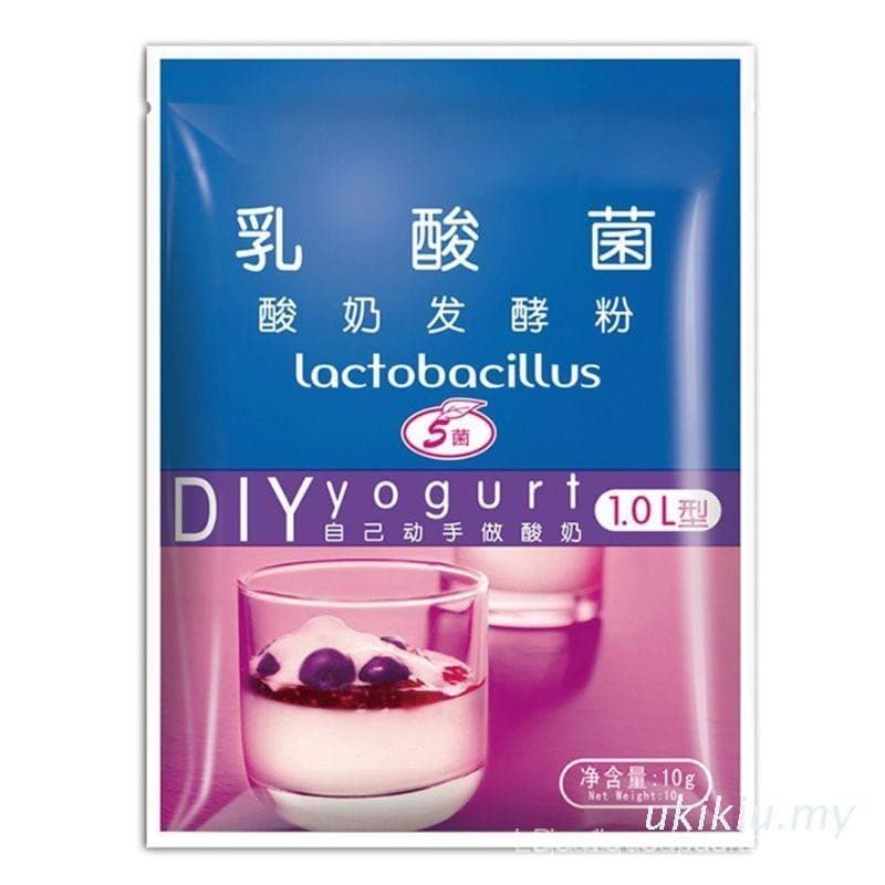 Iniciador de Fermentação de Iogurte UKI Probióticos Naturais Lactobacillus Pó de Fermentação Casei EE1U