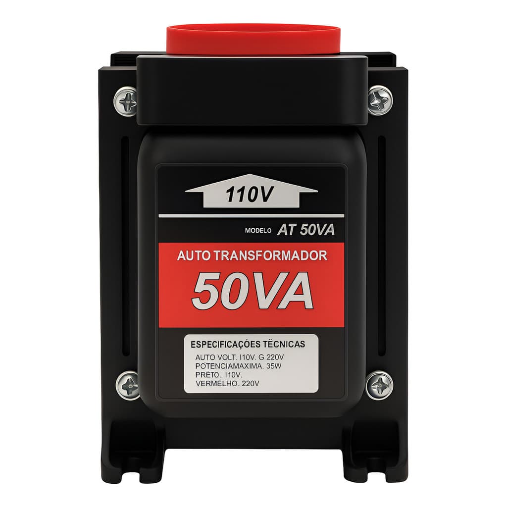 Auto Transformador Bivolt 50va 35w 110/220v E 220/110v Kitec