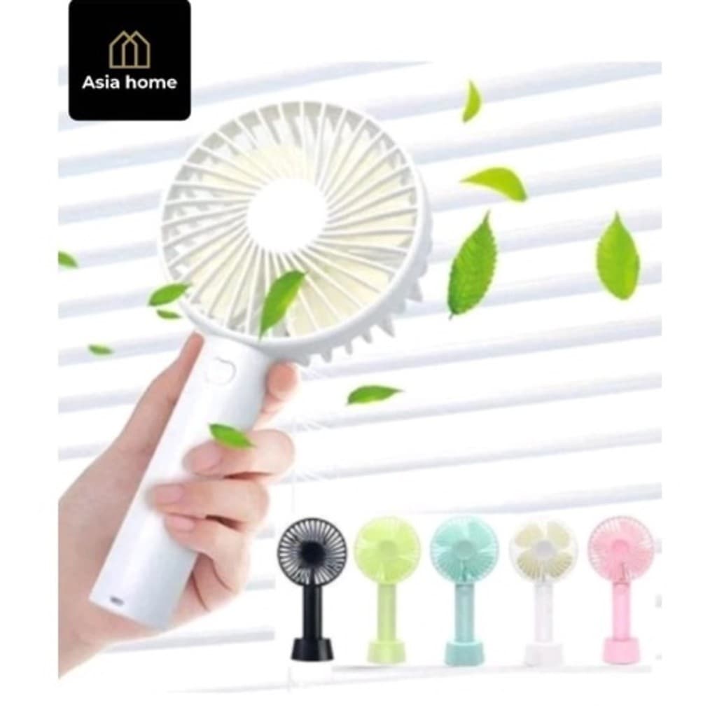 Ventilador Portátil Mini De Mão Recarregavel Usb Led COM CABO