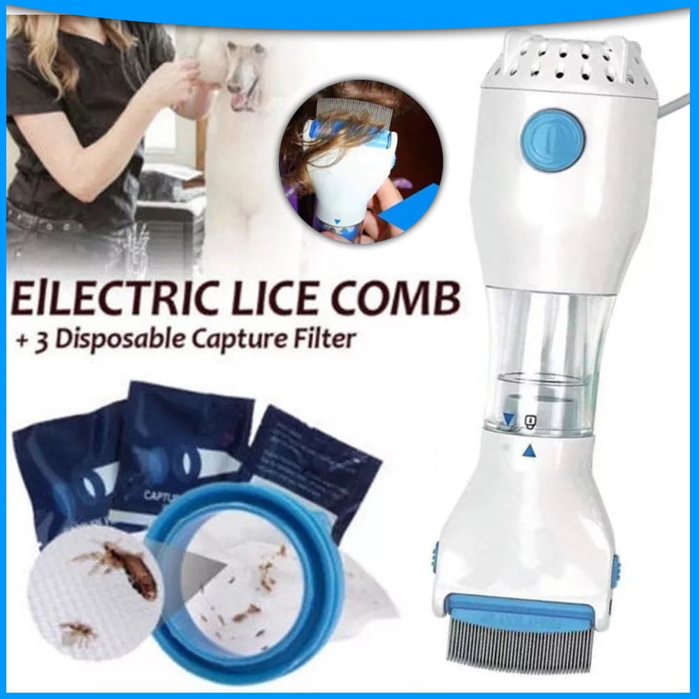 Elétrico Pente Removedor Piolho Cachorros Gatos E Criança El iBoa Presentes