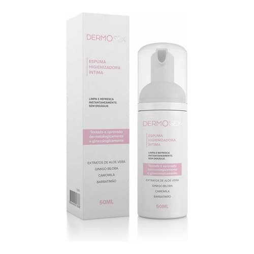 Espuma Higienizadora Íntima Dermosex - 50 Ml