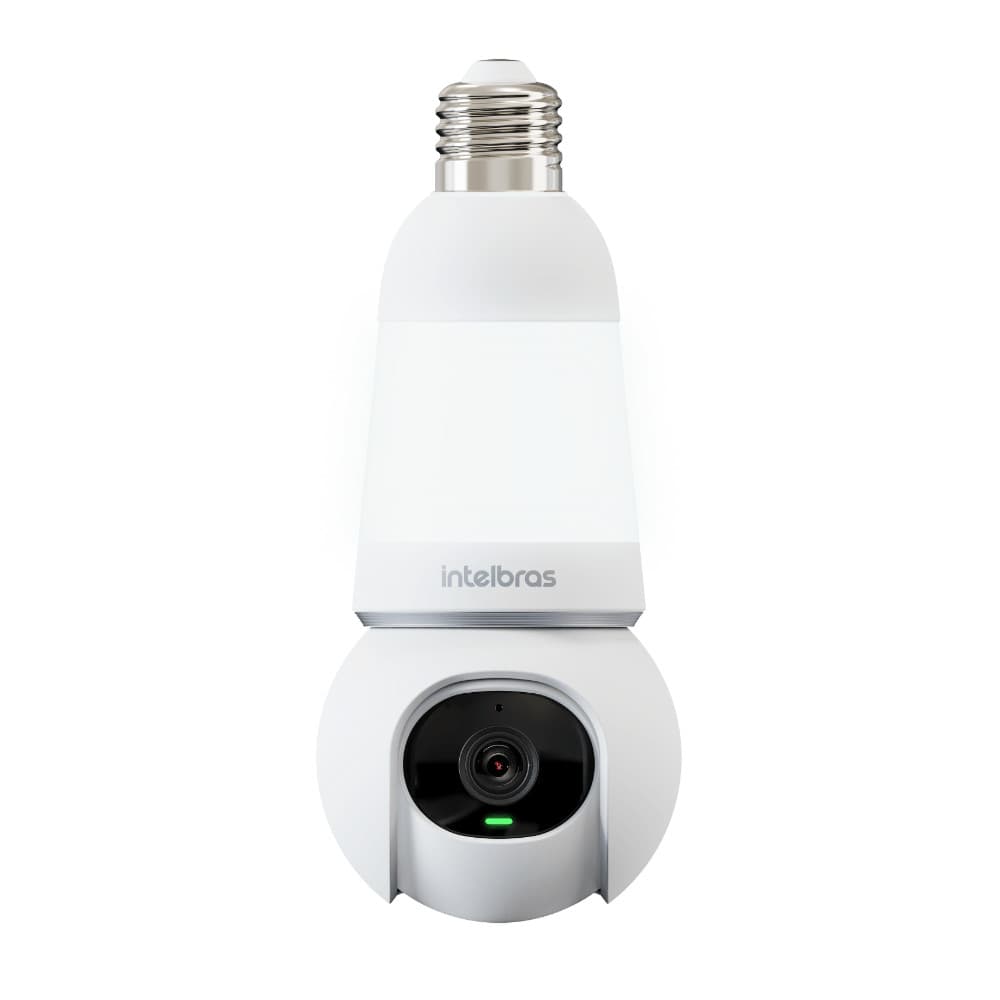 Câmera Lâmpada Interna Inteligente IM6 Full Color Intelbras 