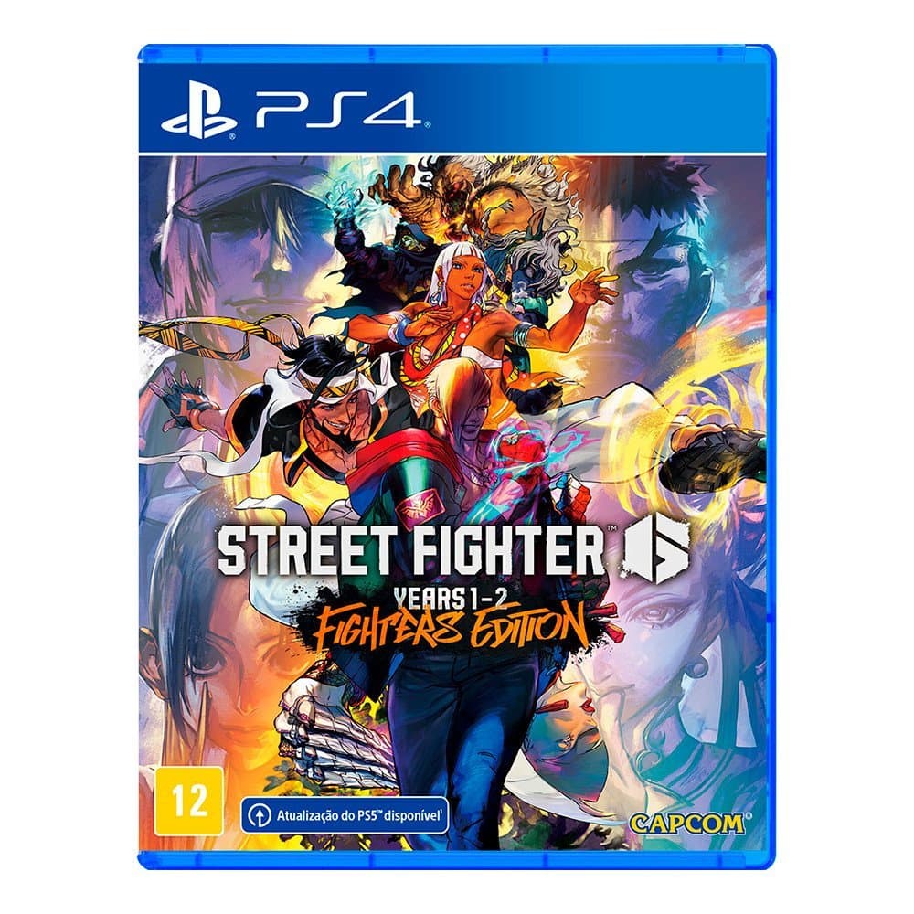 Jogo Street Fighter 6 Years 1-2 Fighters Edition - PS4