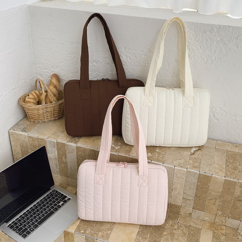 Bolsa Para Laptop , Simples , Cor Sólida , Ombro Único , Portátil , Tablet , Capa Protetora , Adequada 13 A 4.1 Polegada