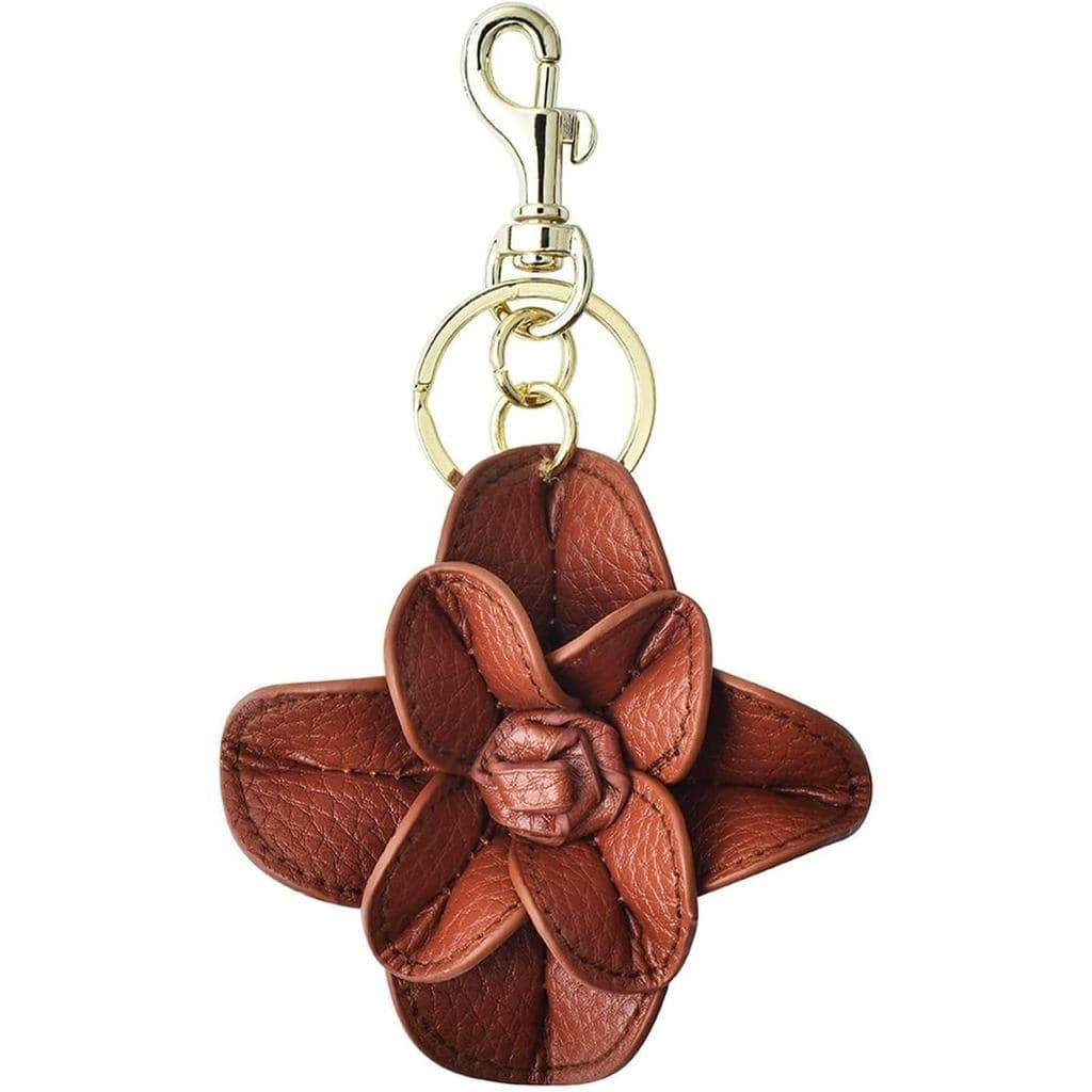 Kawaii Flor Saco Encantos Para Mulheres Bolsa Bolsas De Couro Chaveiro Acessórios Retro Estético