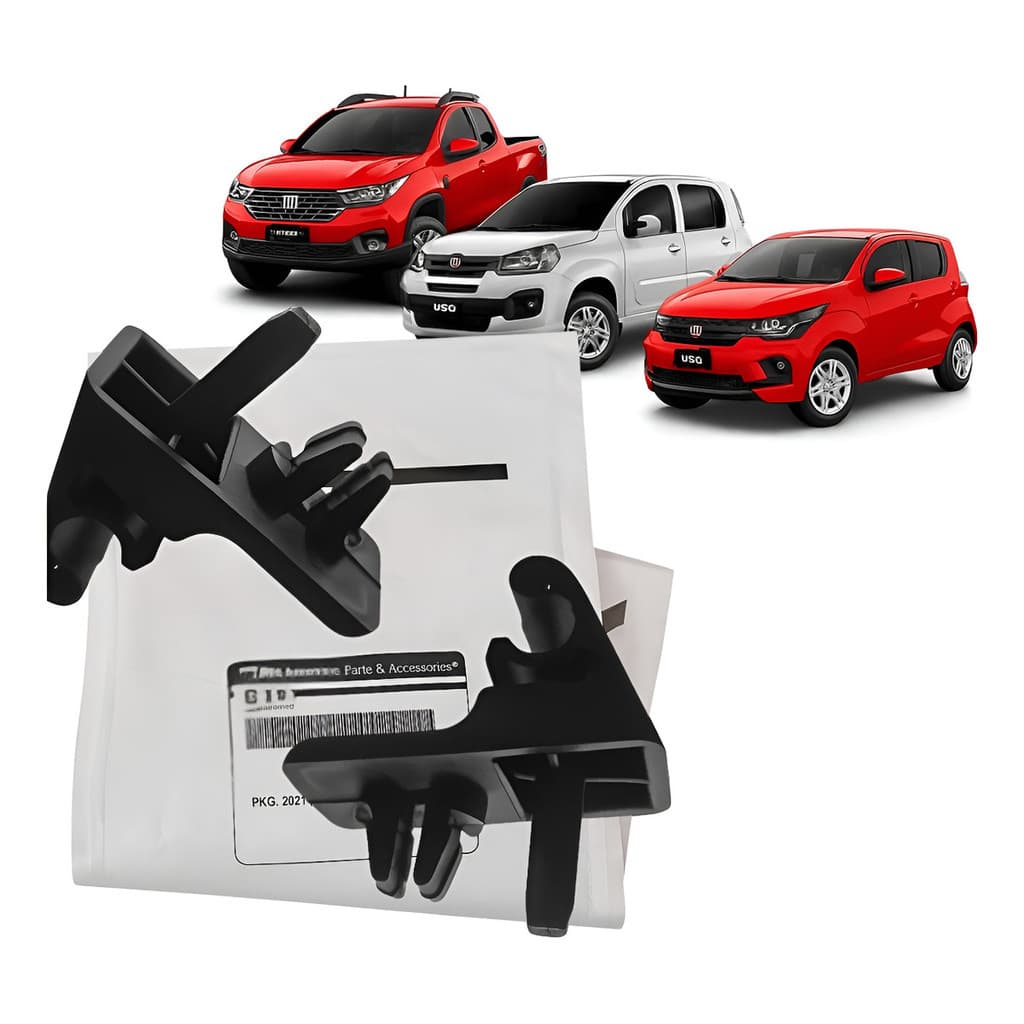 Par Suporte Quebra Sol Original Fiat Uno Palio Siena Mobi