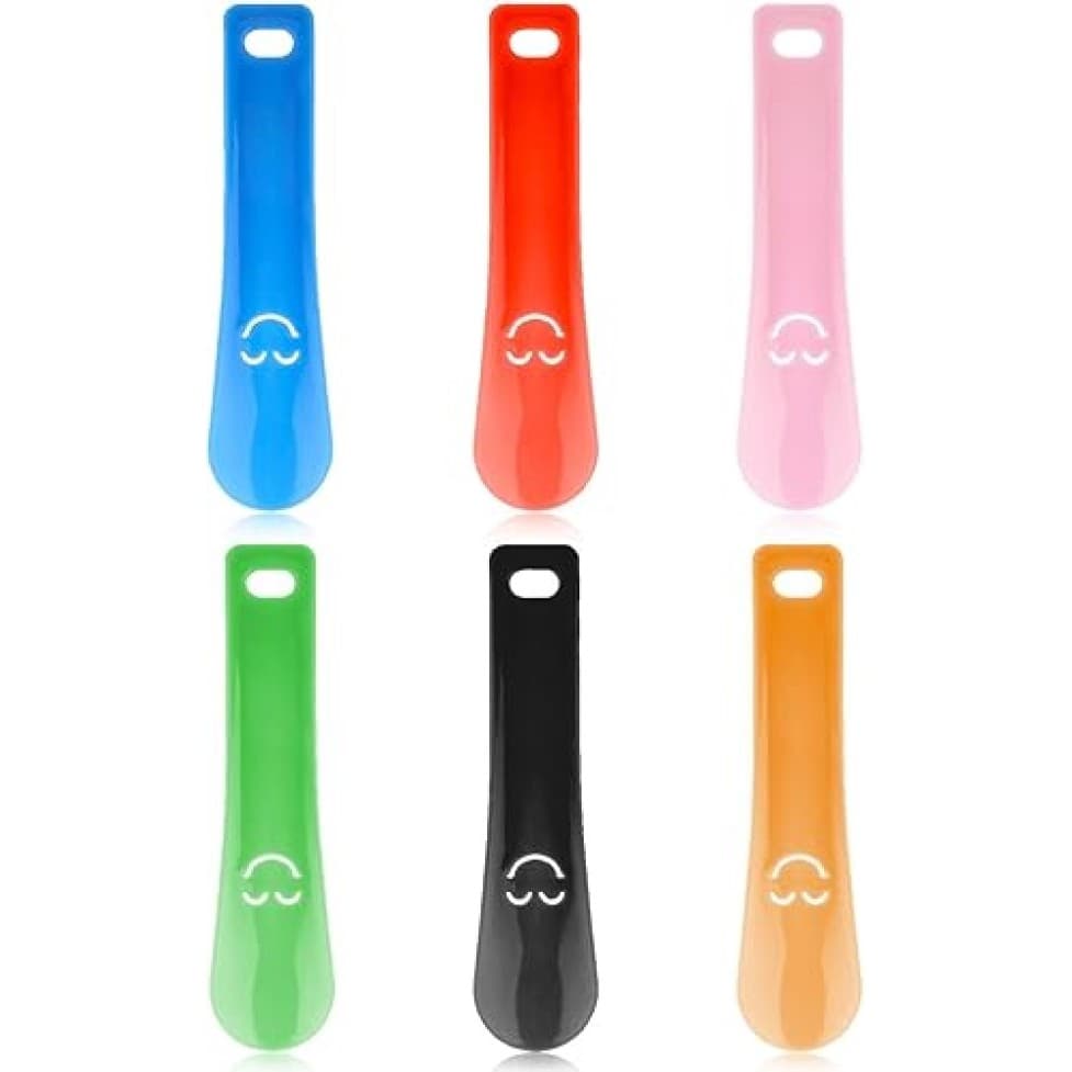 Ouligay Jogo de Calçadeira Portátil Colorido - 6 Peças