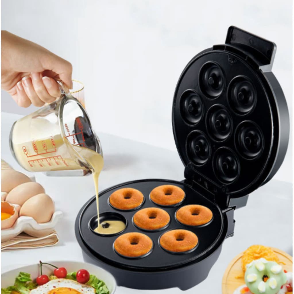 Máquina de Fazer Donuts Rosquinhas Confeitaria 110V novete