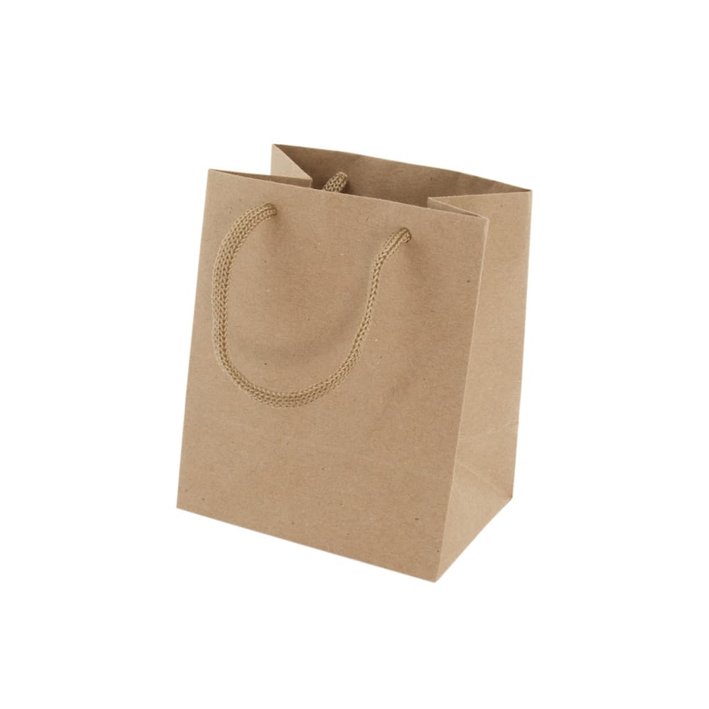 Sacola de Papel Kraft PP 12x10x7 - 50 Unidades