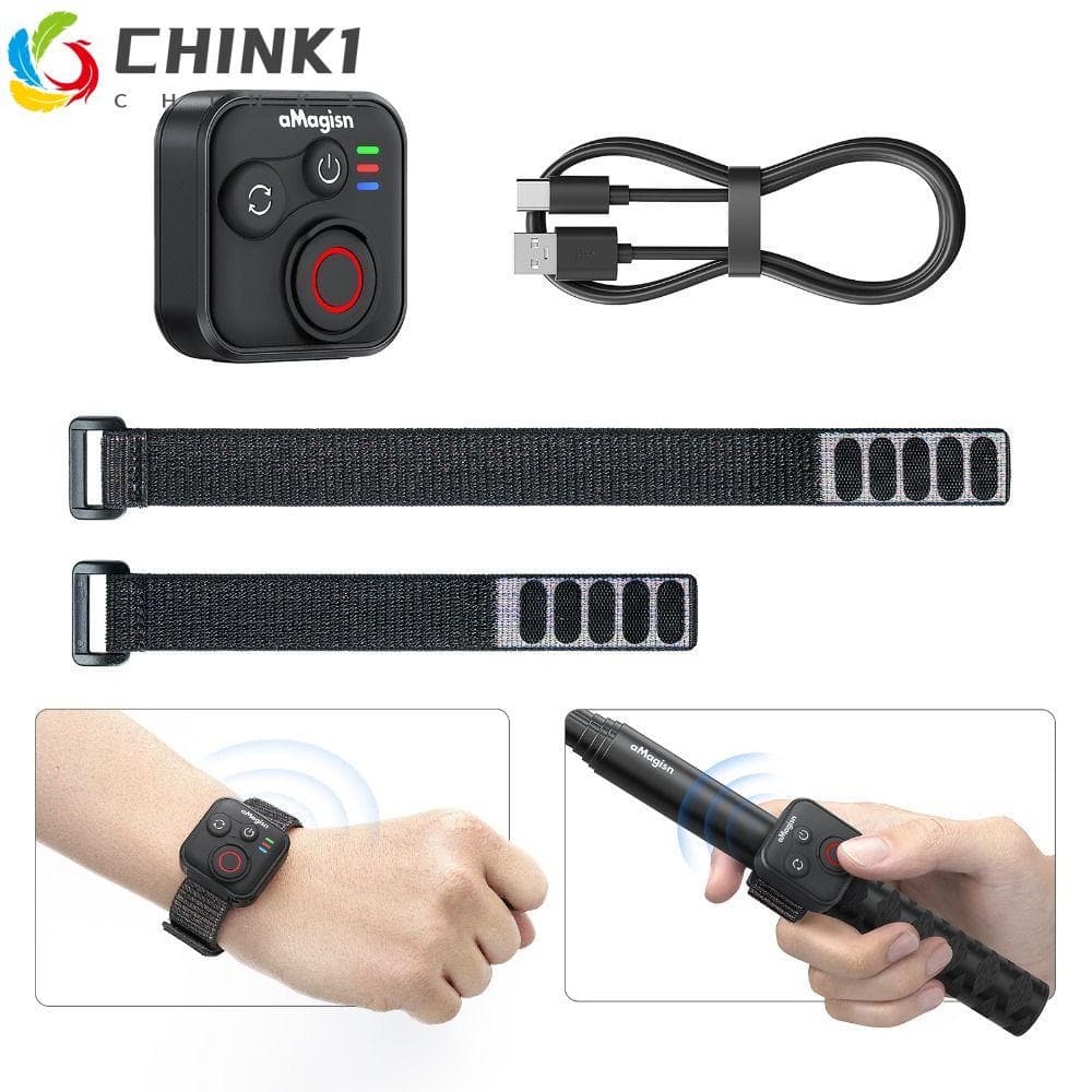 Controlador Sem Fio Para Câmera CHINK , Controle Remoto Bluetooth À Prova D'água , Insta360 X5/X4/AcePro 2