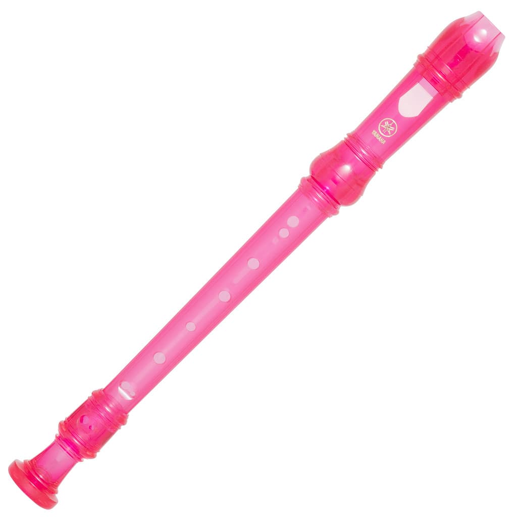 Flauta Doce Soprano Barroca Em C YRS-20B Rosa Yamaha