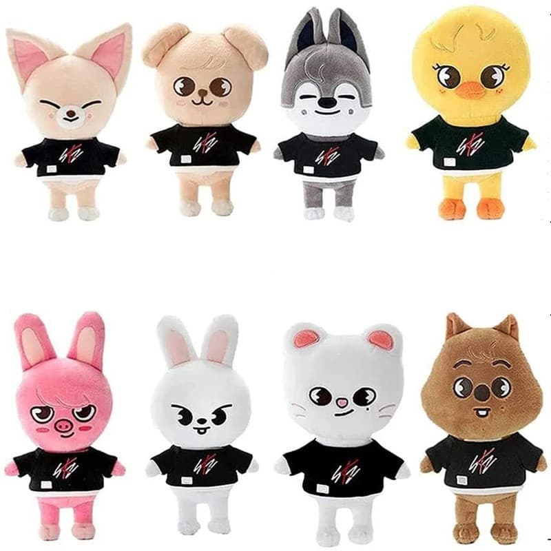 25 CM Brinquedos De Pelúcia KPOP Stray Kids Skzoo Bichos Presentes