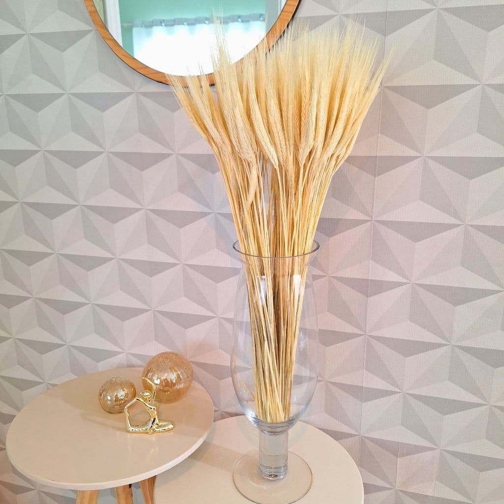 Trigo Seco Para Decoração 40/100/160/200 hastes - Vaso Decorativo, Lembrancinha Flores Desidratadas