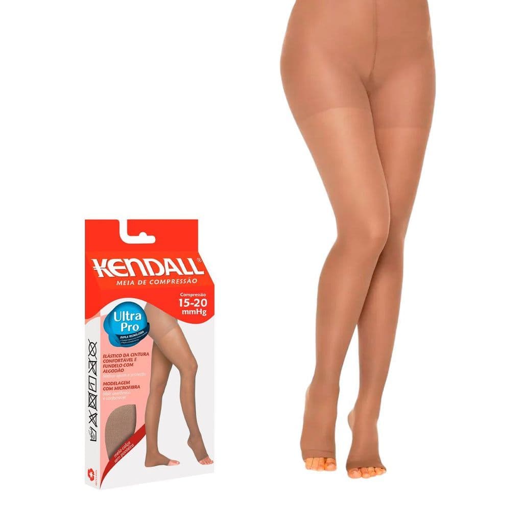 Meia Calça Kendall Média Compressão s/Ponteira