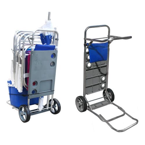 Carrinho C/ Avanço Multiuso Praia Vira Mesa - Botafogo BTF