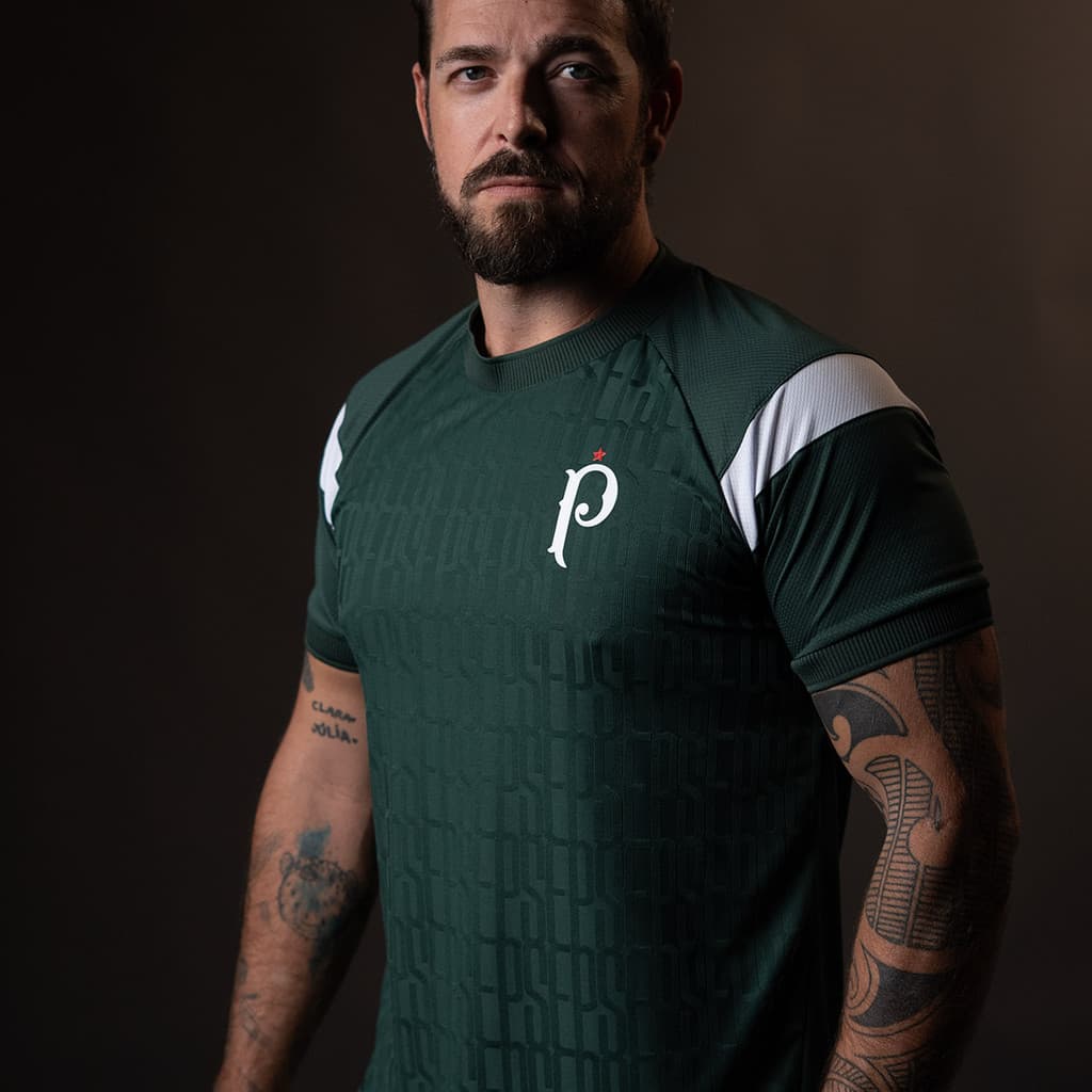 Camisa Palmeiras Palestra Monograma Masculina Oficial