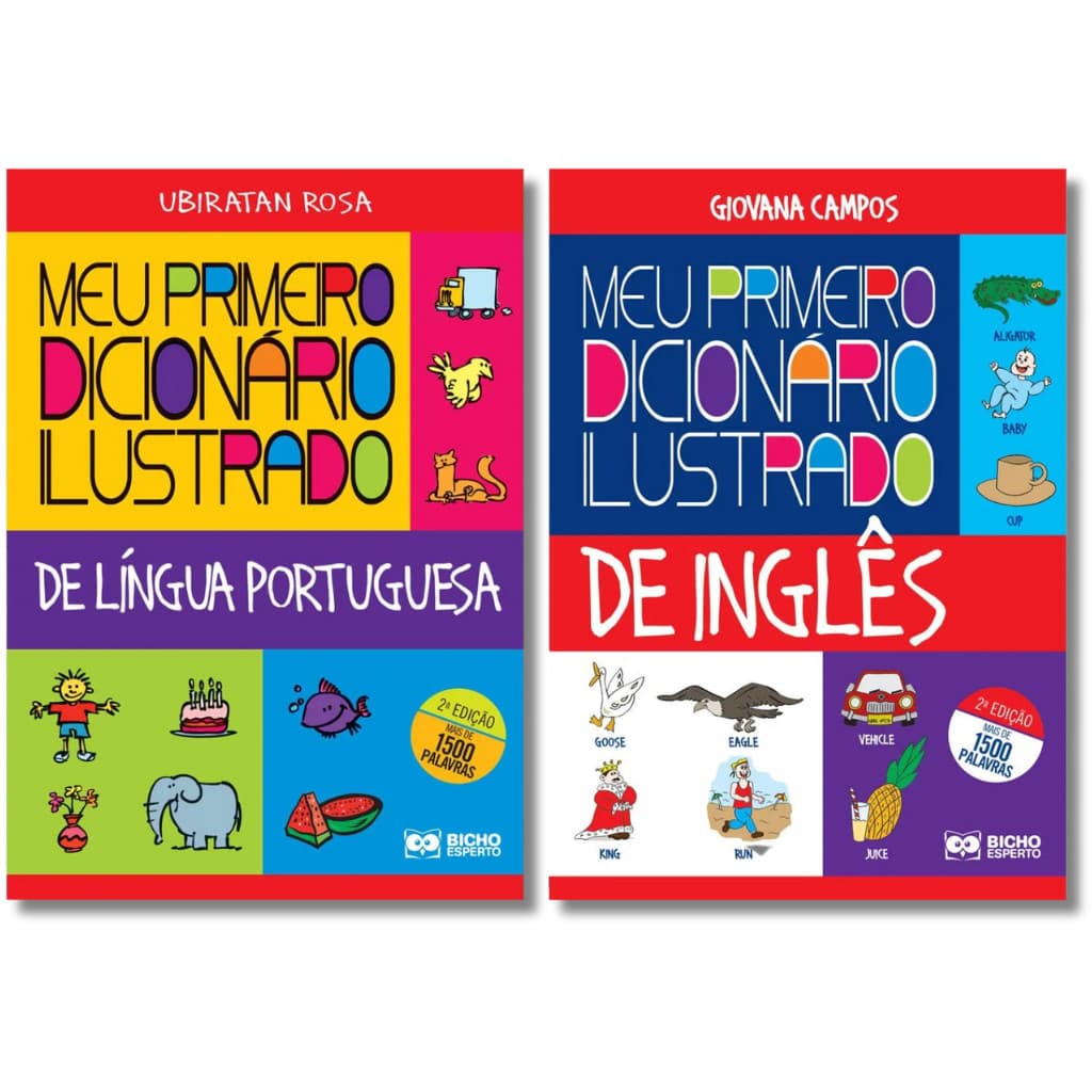 Meu Primeiro Dicionário Ilustrado Português + Inglês