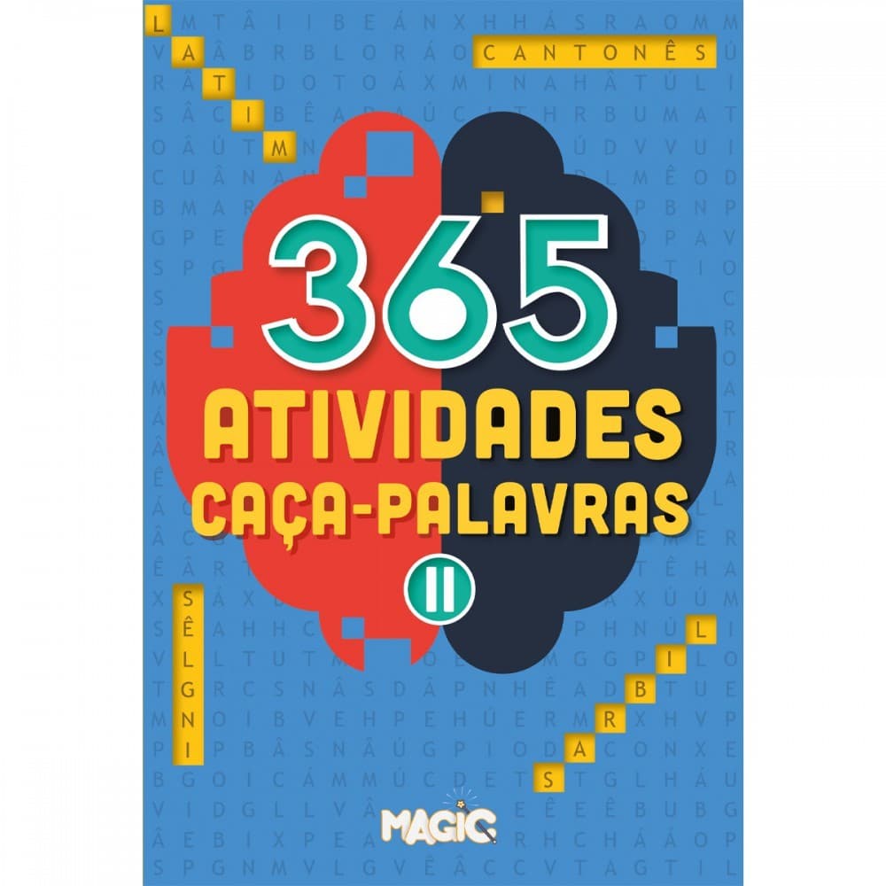 Livro 365 Atividades Caça-Palavras
