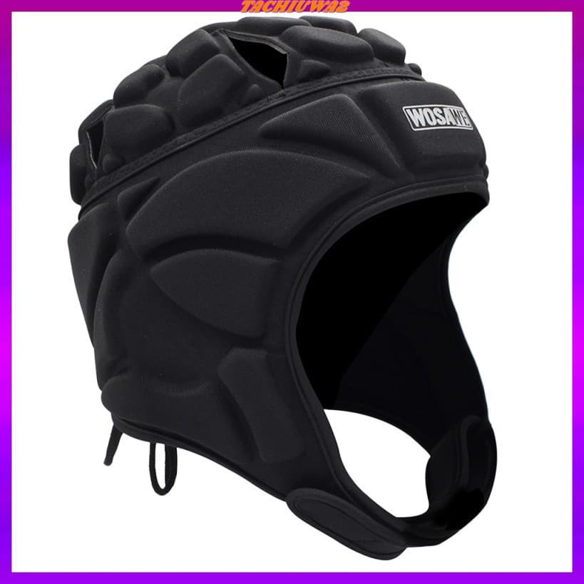 [tachiuwadaMY] Capacete Almofadado Macio - Capacete de Flag Football - Proteção de Queda para Goleiro de Futebol - Taman