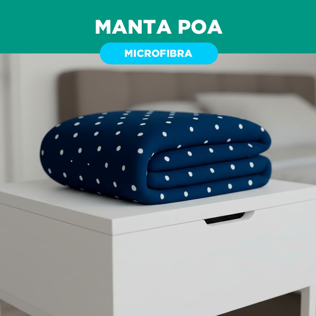 Cobertor Soft Casal Queen King Grosso Dupla Face Manta Poa Macio