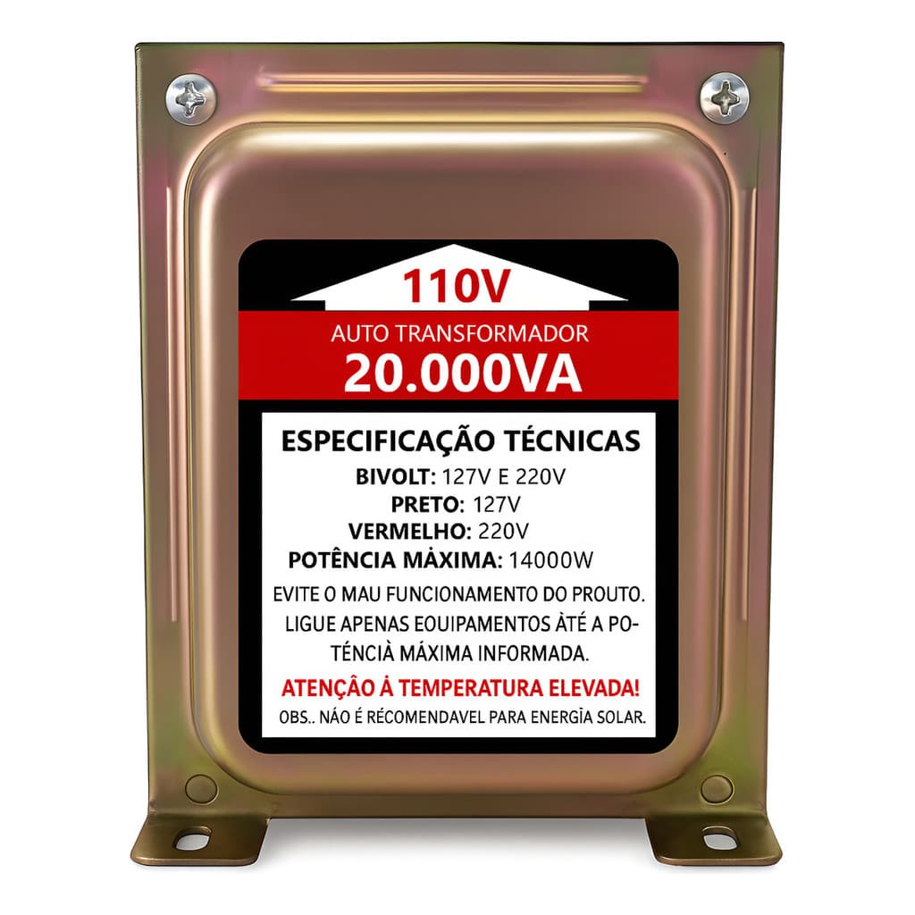 Auto Transformador 20000va Tripolar, Ar. 38ate 40 Mil Btus.