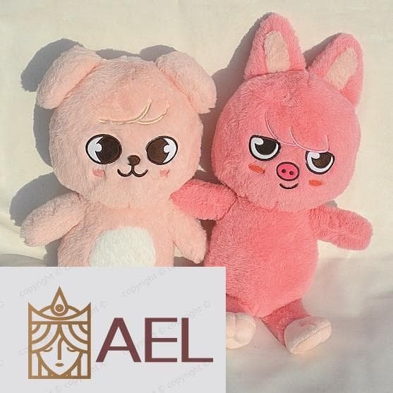 50cm Kpop Idol Stray Kids Skzoo FM JINRET BBOKARI Brinquedo De Pelúcia SKZ BANGCHAN FELIX Boneca Presentes