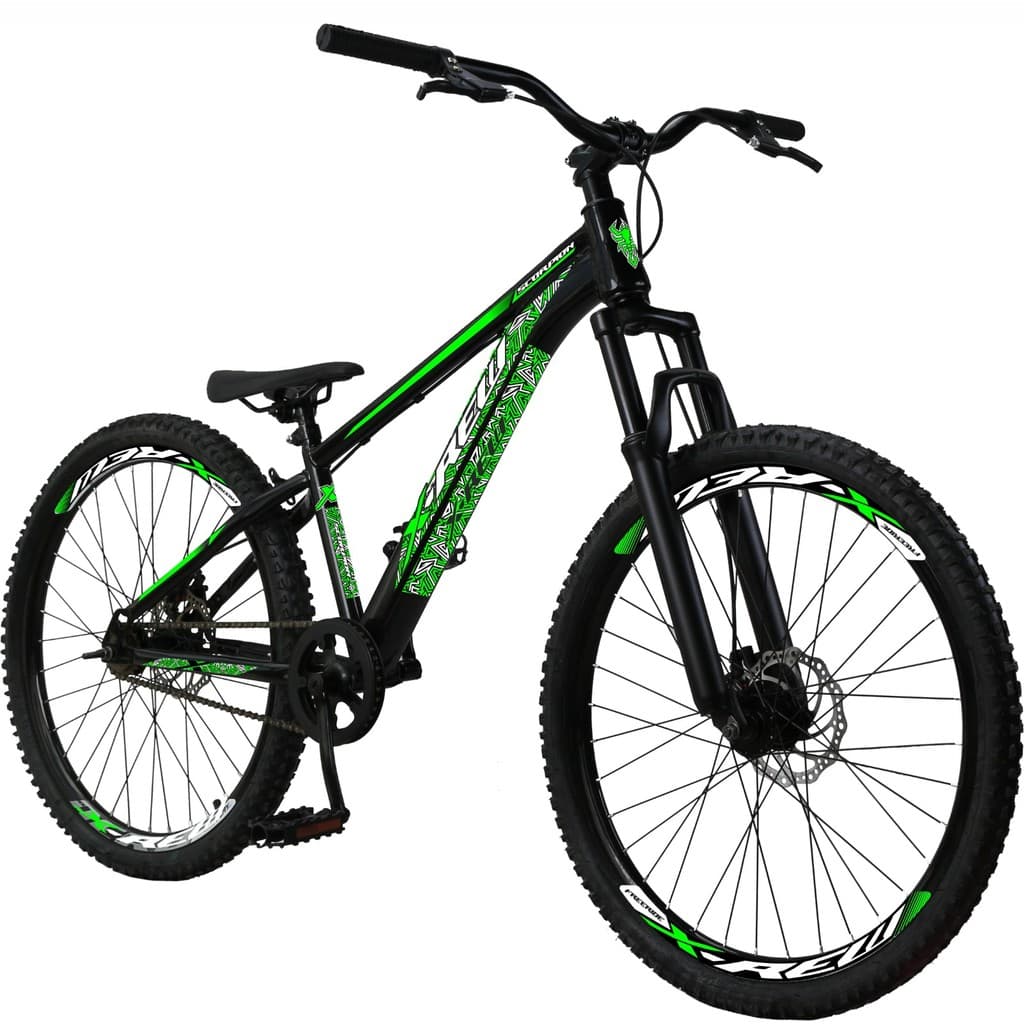 Bicicleta Aro 26 Freeride X-rew Freios A Disco Coroa Única