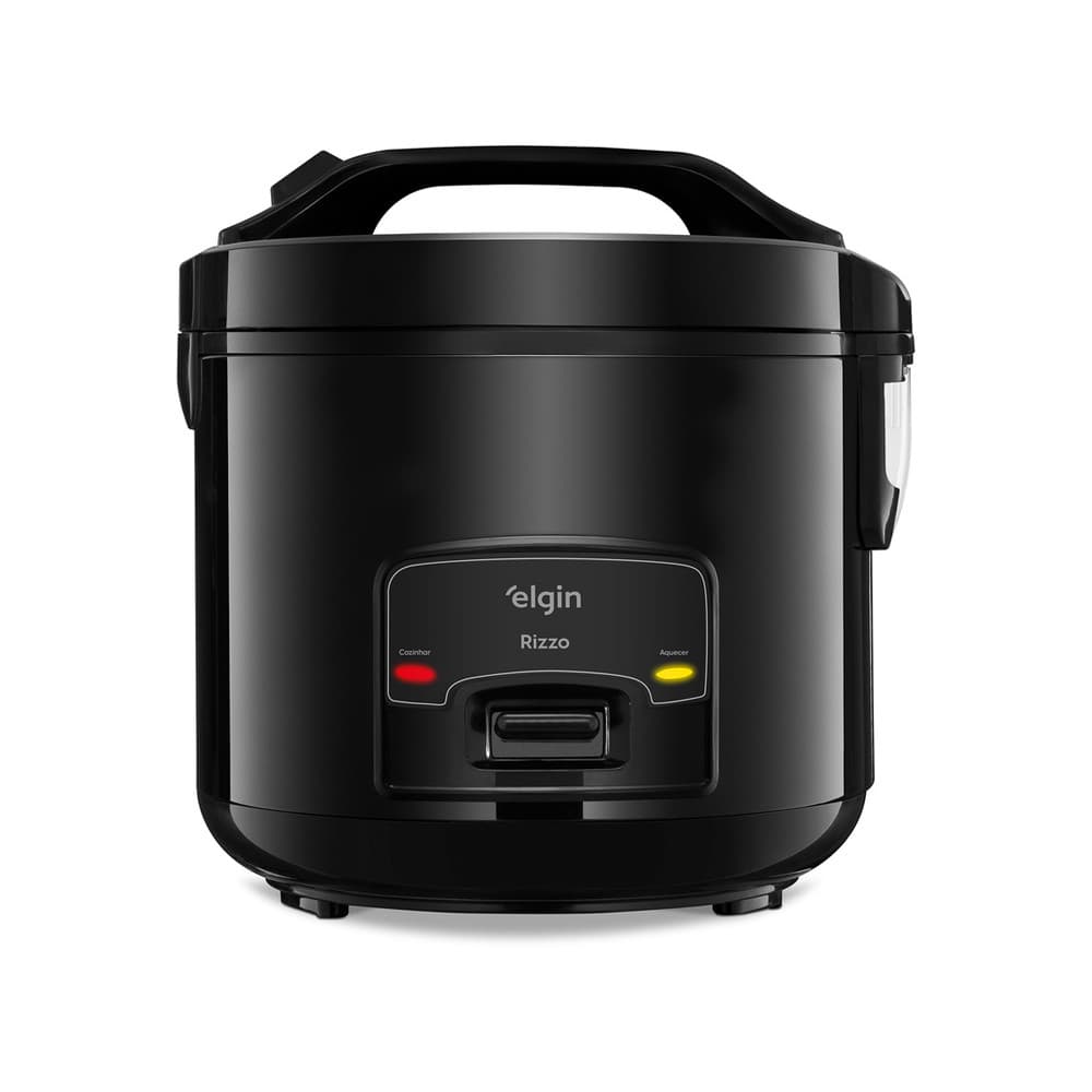 Panela Elétrica de Arroz Rizzo 5 Xícaras 400W 220V Preta com Acessórios  