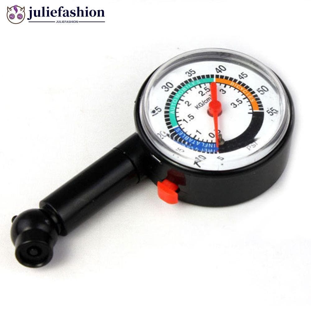 JULIEFASHION Auto Motor Carro Caminhão Bicicleta Motocicleta Pneu Medidor De Pressão De Ar Dial K3M8