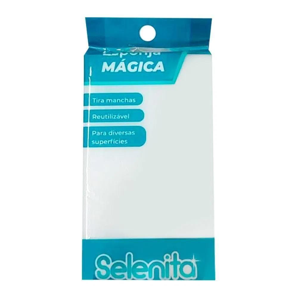 Esponja Mágica de Limpeza Tira Manchas Bucha Limpa Tudo - Selenita
