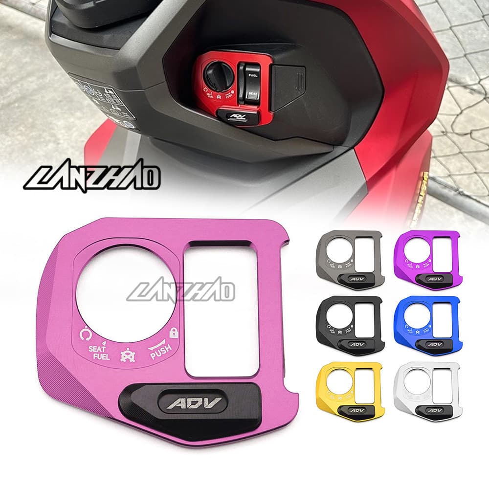 Para HONDA ADV160 Adv 150 CNC Interruptor De Ignição Capa Protetora Chave Decoração