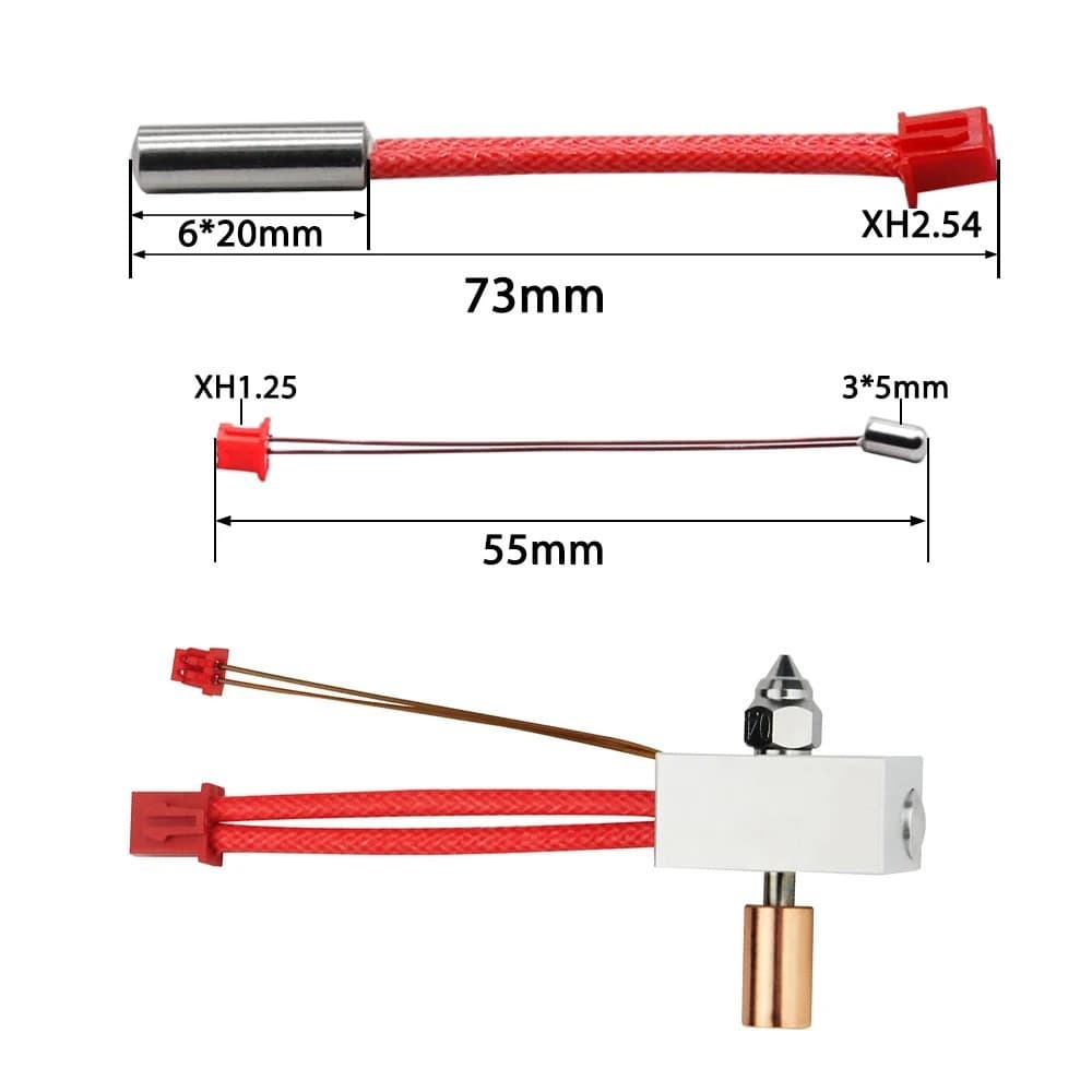 Creality Termistor Sensor Temp Ender-3 S1/ender-3 S1 Plus CR10 Smart
