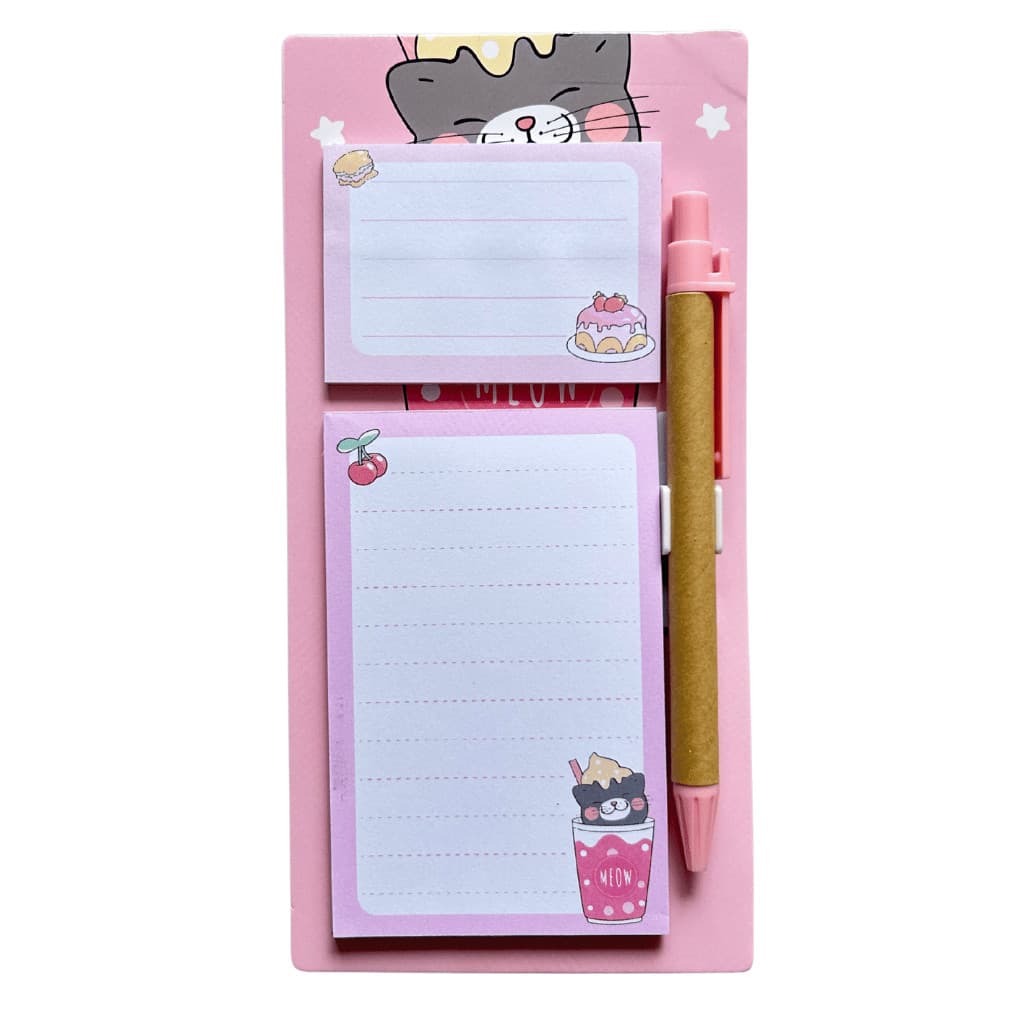 Bloco de Notas com Ímã de Geladeira e Caneta | FWB