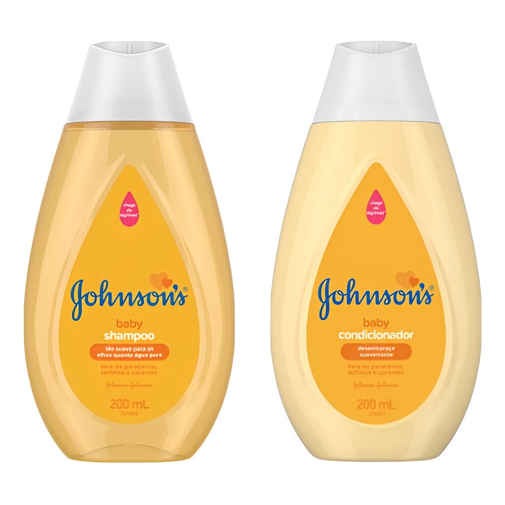 Kit Johnsons Tradicional Shampoo e Condicionador 200ml Cada