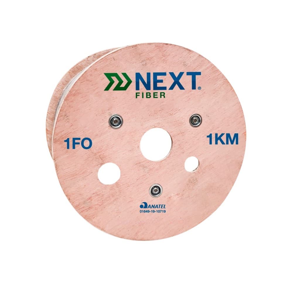 CABO OPTICO DROP SLIM FLAT 1FO CFOAC- 1KM - NEXT FIBER